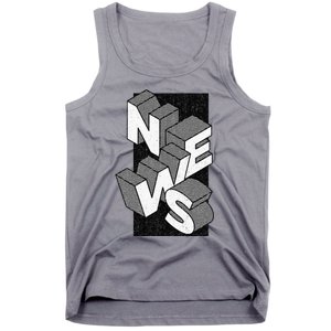 News Journalist Enthusiast Tank Top