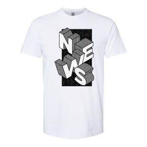 News Journalist Enthusiast Softstyle CVC T-Shirt