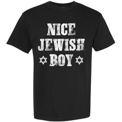 Nice Jewish  Fun Hanukkah Jew Chanukah Menorah  Garment-Dyed Heavyweight T-Shirt