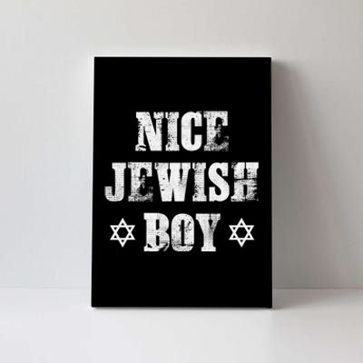 Nice Jewish  Fun Hanukkah Jew Chanukah Menorah  Canvas