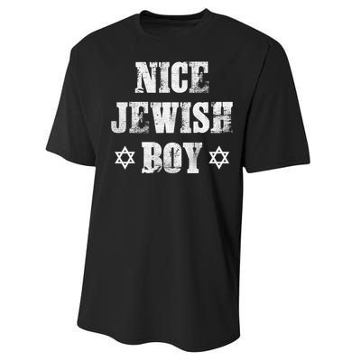 Nice Jewish  Fun Hanukkah Jew Chanukah Menorah  Performance Sprint T-Shirt