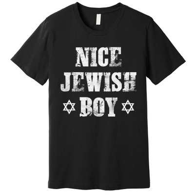 Nice Jewish  Fun Hanukkah Jew Chanukah Menorah  Premium T-Shirt