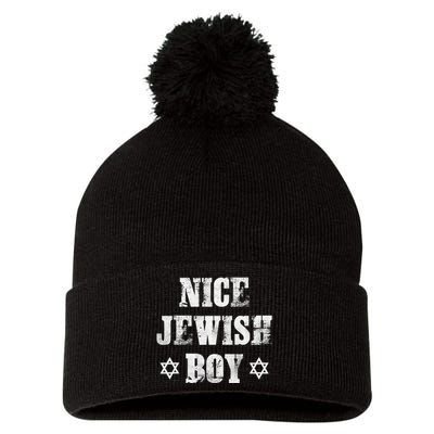 Nice Jewish  Fun Hanukkah Jew Chanukah Menorah  Pom Pom 12in Knit Beanie