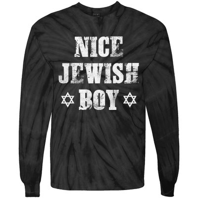 Nice Jewish  Fun Hanukkah Jew Chanukah Menorah  Tie-Dye Long Sleeve Shirt