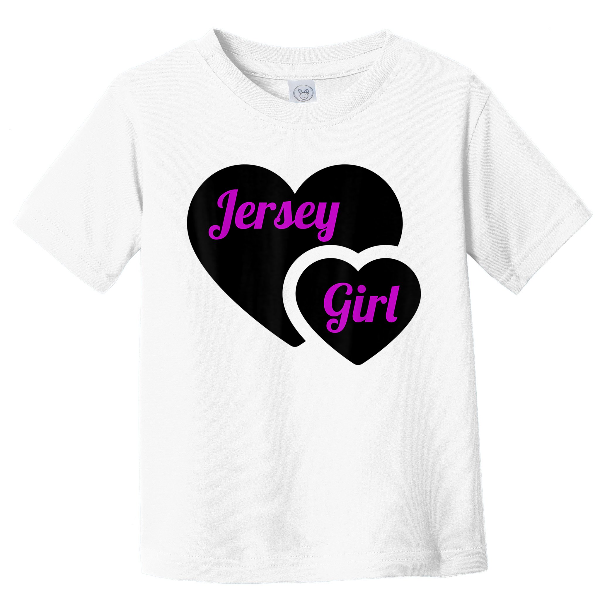 New Jersey Girl Heart The Garden State Vintage Toddler T-Shirt