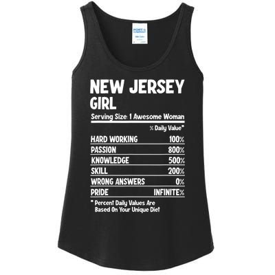 New Jersey Girl Ladies Essential Tank