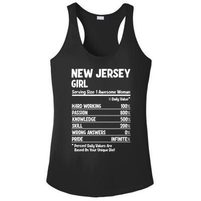 New Jersey Girl Ladies PosiCharge Competitor Racerback Tank