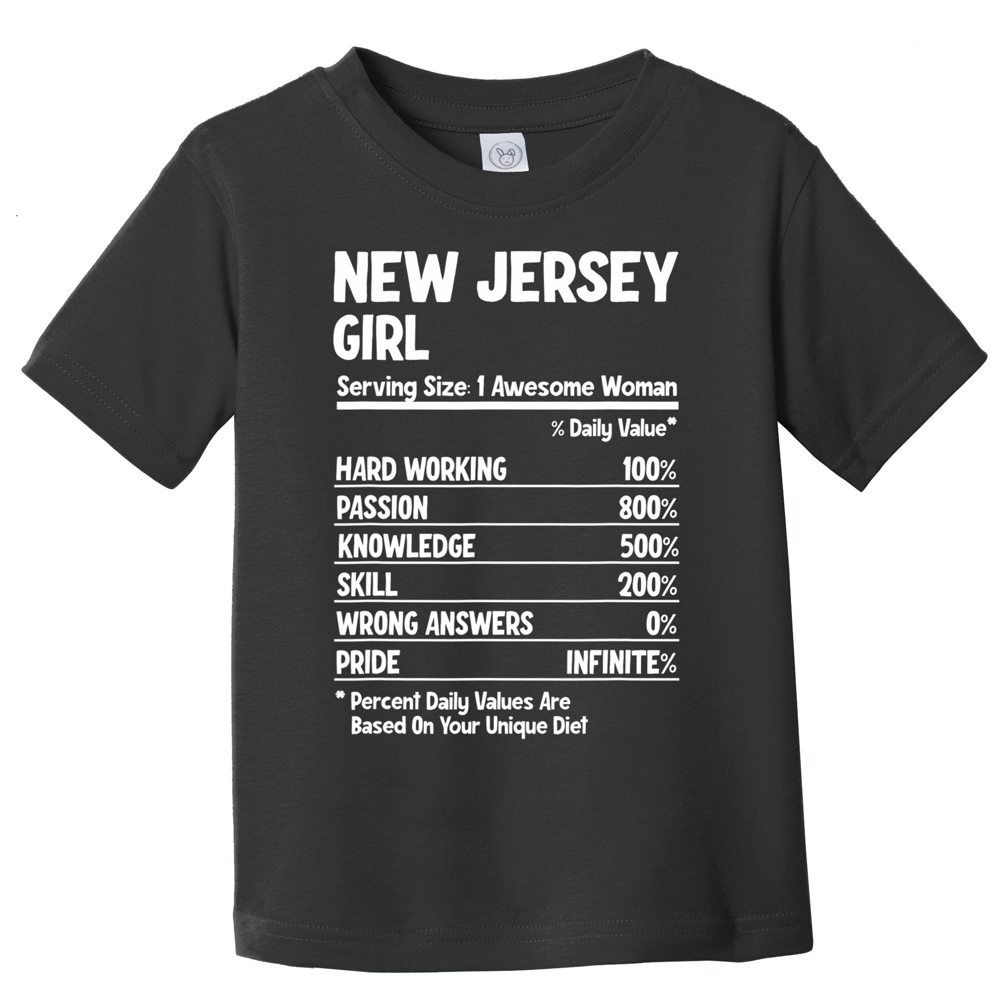 New Jersey Girl Toddler T-Shirt