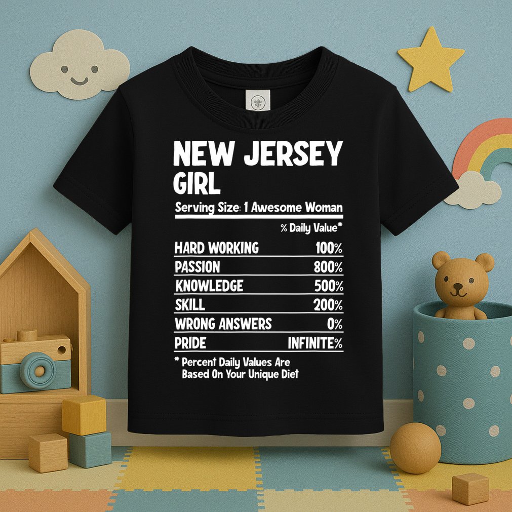New Jersey Girl Toddler T-Shirt