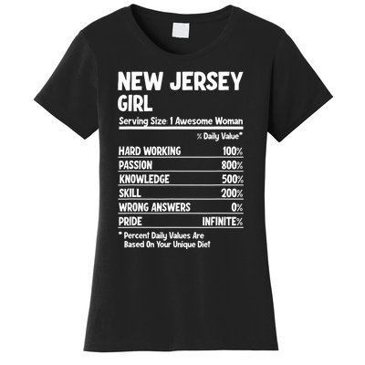 New Jersey Girl Women's T-Shirt