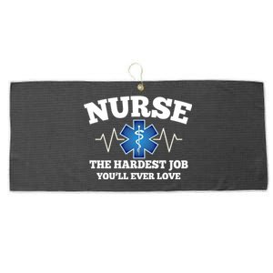 Nurse Job Gift Large Microfiber Waffle Golf Towel