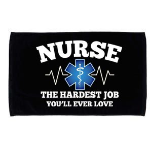 Nurse Job Gift Microfiber Hand Towel