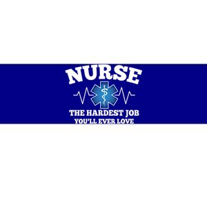 Nurse Job Gift Bumper Sticker