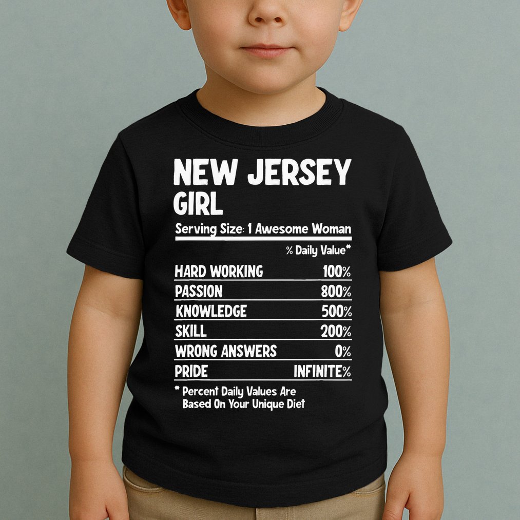 New Jersey Girl Toddler T-Shirt
