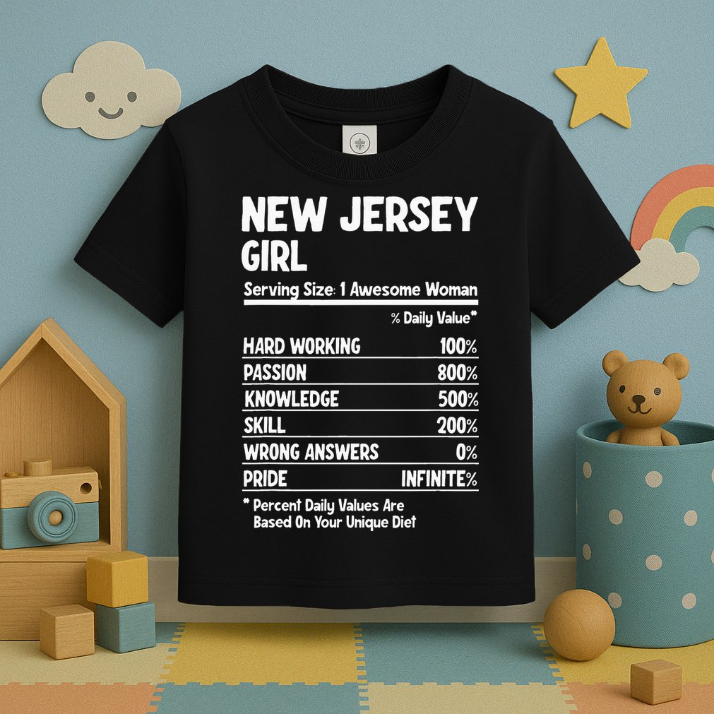 New Jersey Girl Toddler T-Shirt