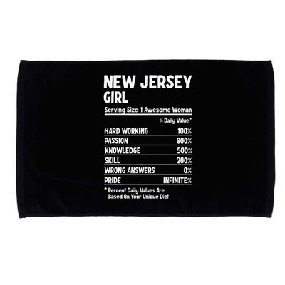 New Jersey Girl Microfiber Hand Towel