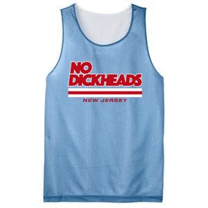 New Jersey Hockey No Dickheads Mesh Reversible Basketball Jersey Tank