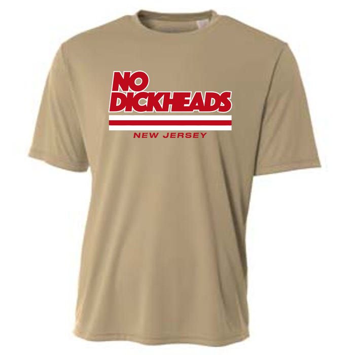 New Jersey Hockey No Dickheads Cooling Performance Crew T-Shirt