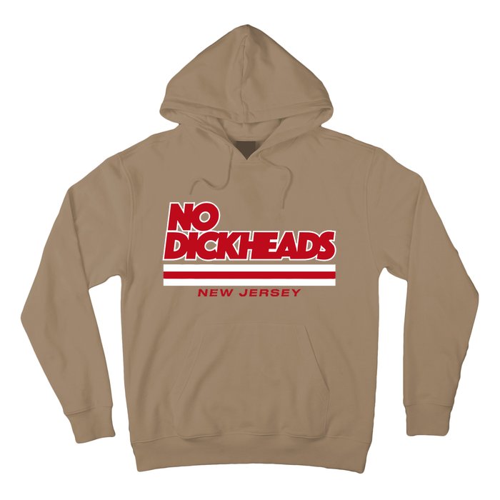 New Jersey Hockey No Dickheads Hoodie