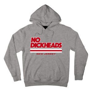 New Jersey Hockey No Dickheads Tall Hoodie