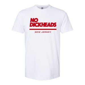 New Jersey Hockey No Dickheads Softstyle CVC T-Shirt