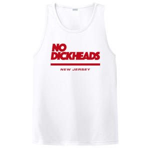 New Jersey Hockey No Dickheads PosiCharge Competitor Tank