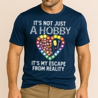 Not Just Hobby It's My Escape From Reality Diamond Painting Cooling Performance Crew T-Shirt