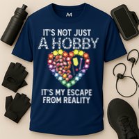 Not Just Hobby It's My Escape From Reality Diamond Painting Cooling Performance Crew T-Shirt