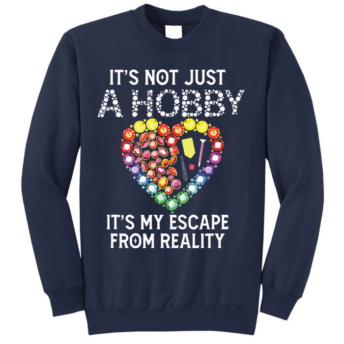 Not Just Hobby It's My Escape From Reality Diamond Painting Sweatshirt