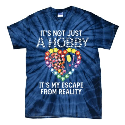 Not Just Hobby It's My Escape From Reality Diamond Painting Tie-Dye T-Shirt