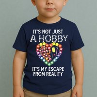 Not Just Hobby It's My Escape From Reality Diamond Painting Toddler T-Shirt