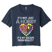 Not Just Hobby It's My Escape From Reality Diamond Painting Crop Top