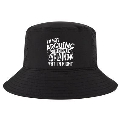 Novelty Joke Hoodie | Im Not Arguing Im Explaining Hoodie Cool Comfort Performance Bucket Hat