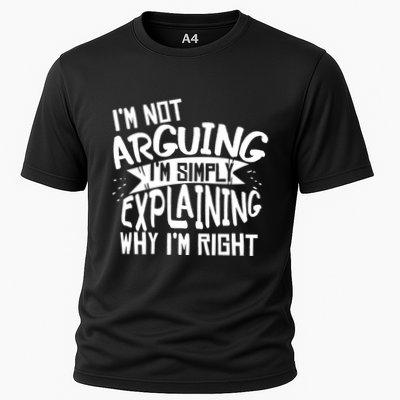 Novelty Joke Hoodie | Im Not Arguing Im Explaining Hoodie Performance Shirt
