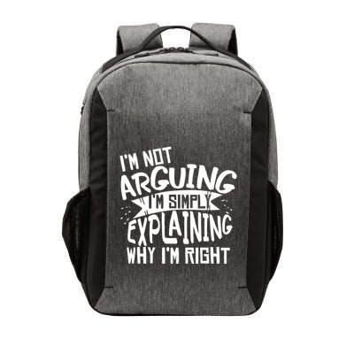 Novelty Joke Hoodie | Im Not Arguing Im Explaining Hoodie Vector Backpack