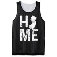 New Jersey Home Vintage State Map Pride Gift Mesh Reversible Basketball Jersey Tank