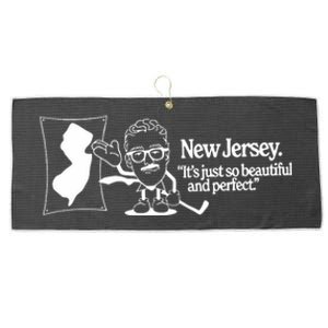 New Jersey ItS Just So Beautiful And Perfect Large Microfiber Waffle Golf Towel