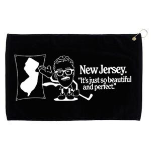 New Jersey ItS Just So Beautiful And Perfect Grommeted Golf Towel