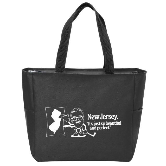 New Jersey ItS Just So Beautiful And Perfect Zip Tote Bag