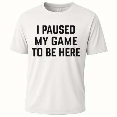 Nikola Jokić I Paused My Game To Be Here Performance Shirt