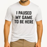 Nikola Jokić I Paused My Game To Be Here Cooling Performance Crew T-Shirt
