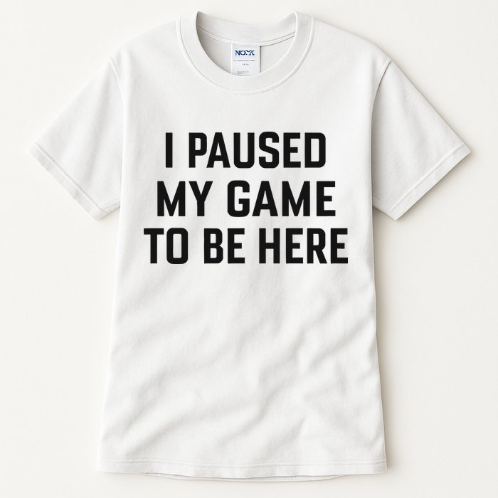 Nikola Jokić I Paused My Game To Be Here Tall T-Shirt