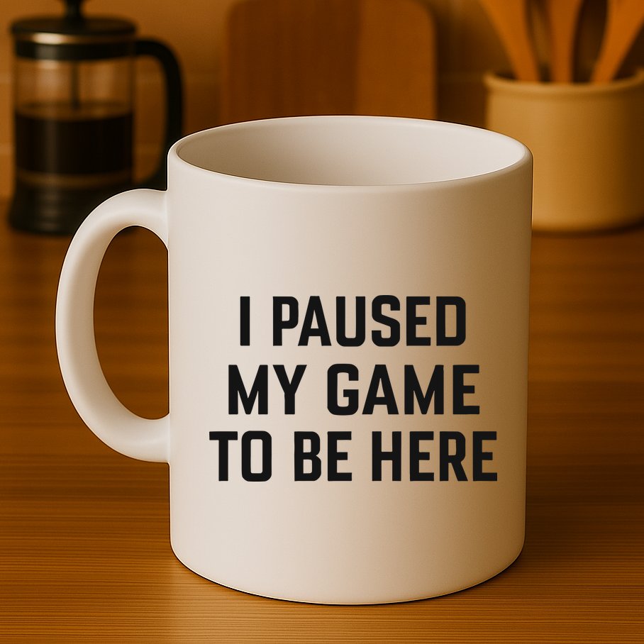 Nikola Jokić I Paused My Game To Be Here Mug