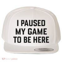 Nikola Jokić I Paused My Game To Be Here Wool Snapback Cap