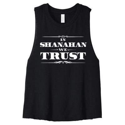 Niners Jess In Shanahan We Trust Women's Racerback Cropped Tank