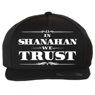 Niners Jess In Shanahan We Trust Wool Snapback Cap