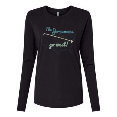 New Jo Mmers Womens Cotton Relaxed Long Sleeve T-Shirt