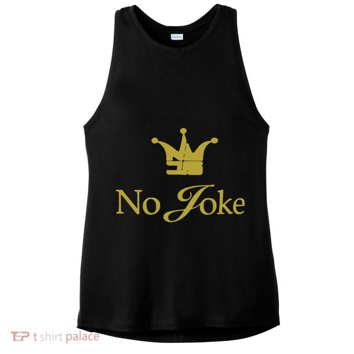 Nikola Jokic No Joke Ladies PosiCharge Tri-Blend Wicking Tank
