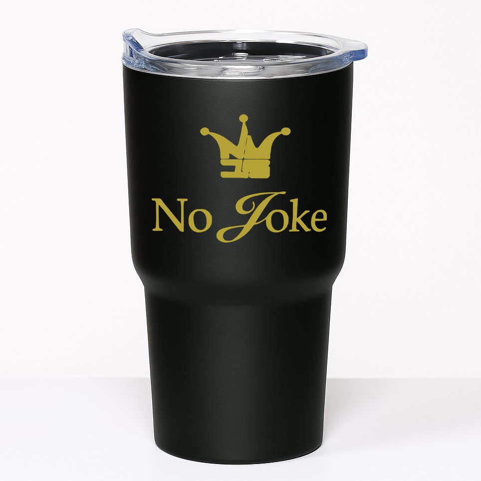 Nikola Jokic No Joke Tumbler