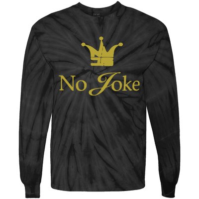 Nikola Jokic No Joke Tie-Dye Long Sleeve Shirt